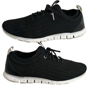 Cole Haan Zerogrand Stitchlite Distance Womens Size 8.5 B Shoes Black Oxford